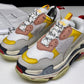 Triple S Sneaker "White Yellow"