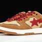 A Bathing Ape Bape SK8 Sta ‘Wheat Red’
