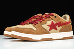 A Bathing Ape Bape SK8 Sta ‘Wheat Red’