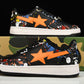 A Bathing Ape Bape Sta 'Paint Black'