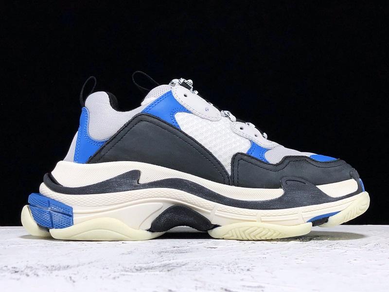 Triple S Sneaker "Blue Black"