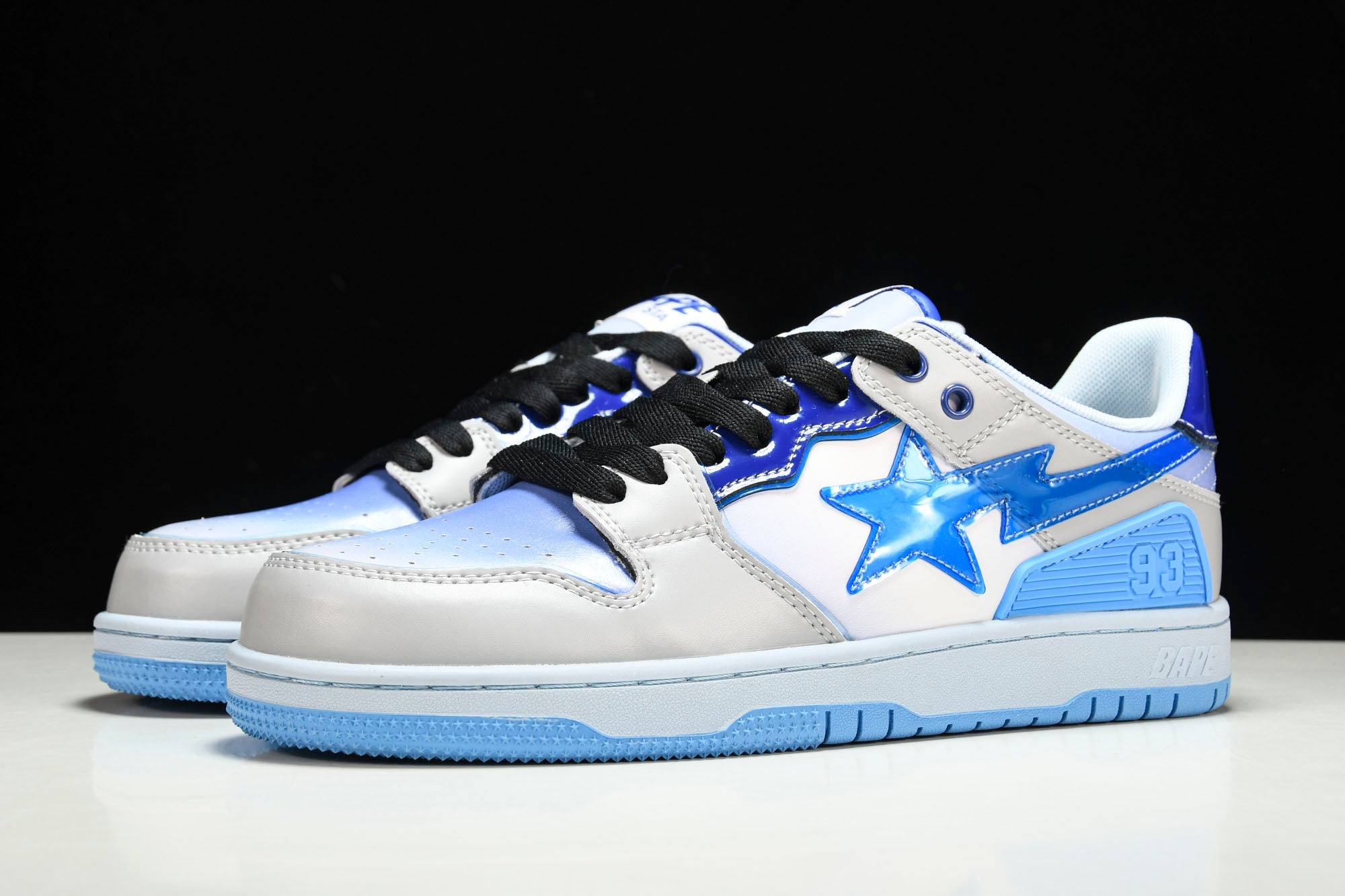 A Bathing Ape Bape SK8 Sta ‘Blue White’