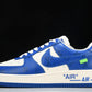 Louis Vuittоп x AF1 by Virgil Abloh 'White Blue' (With Special Case)