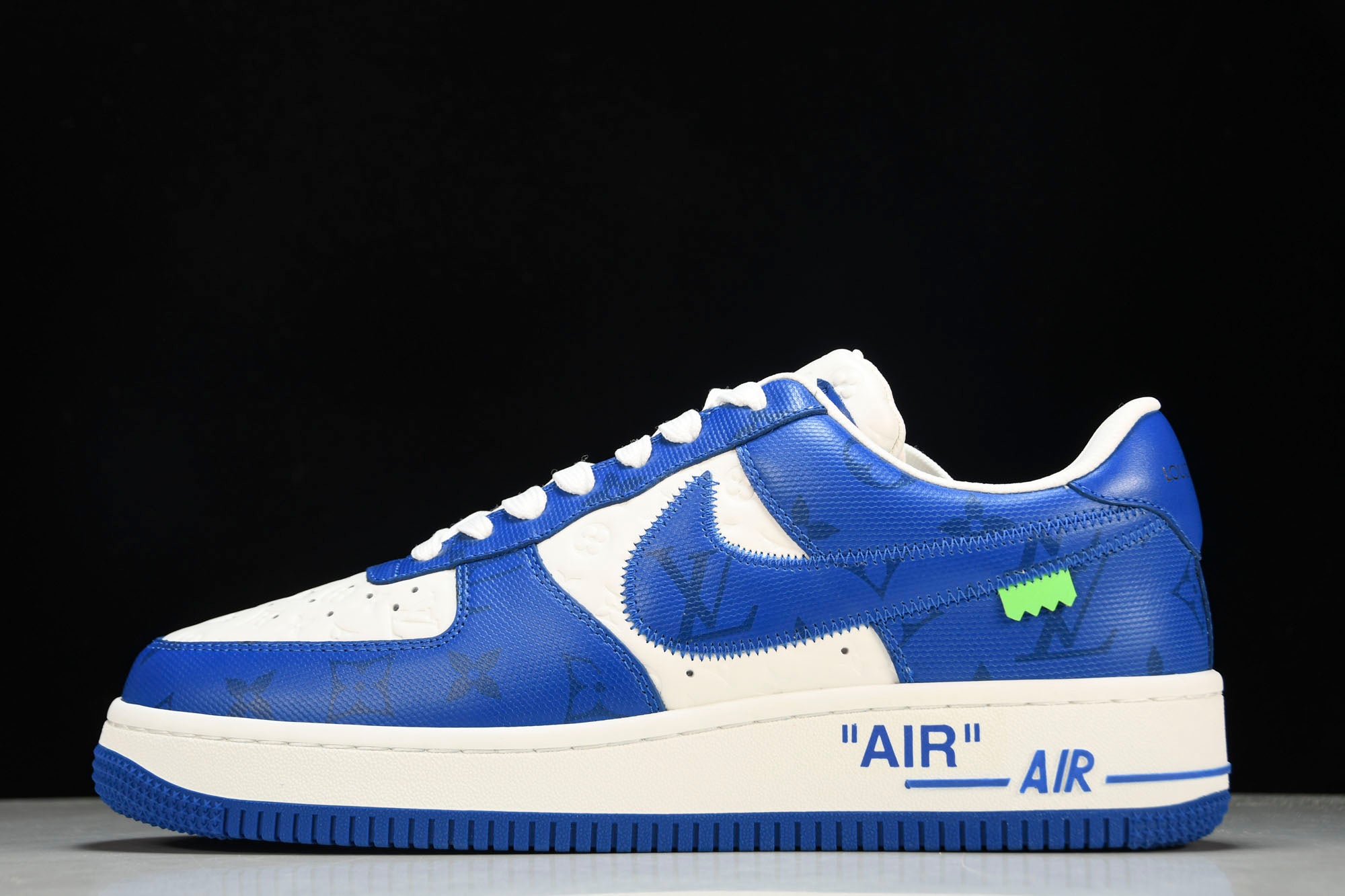 Louis Vuittоп x AF1 by Virgil Abloh 'White Blue' (With Special Case)