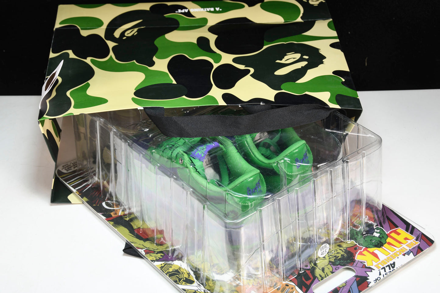 A Bathing Ape Bape Sta x Mrvl 'Hūlk'