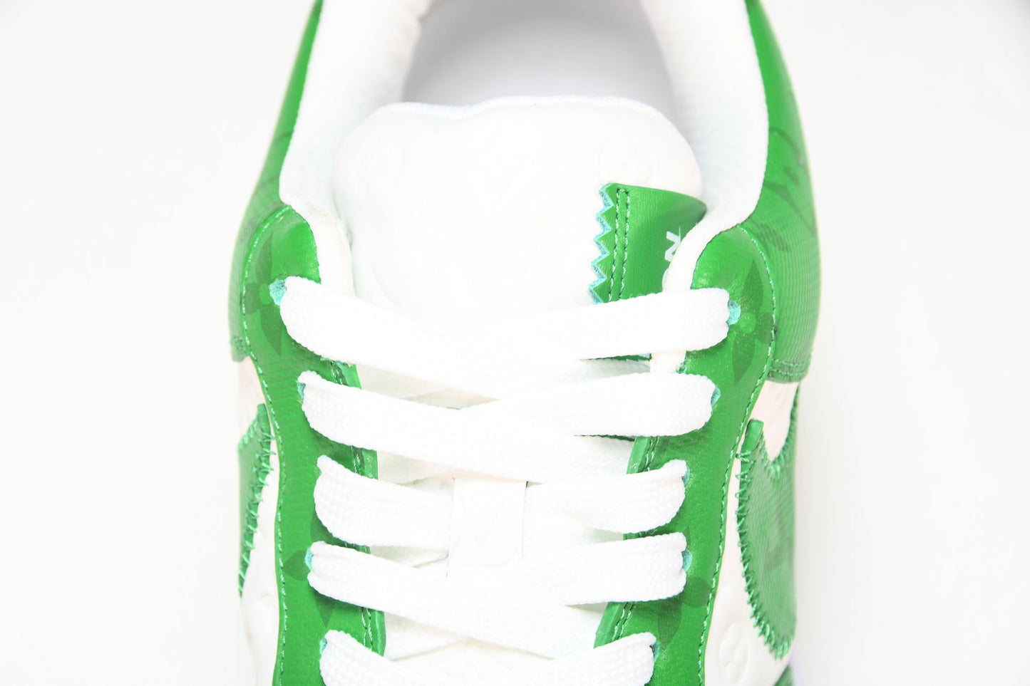 Louis Vuittоп x AF1 by Virgil Abloh 'Green' (With Special Case)