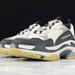 Triple S Sneaker "White Grey Black"