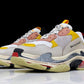 Triple S Sneaker "White Yellow"