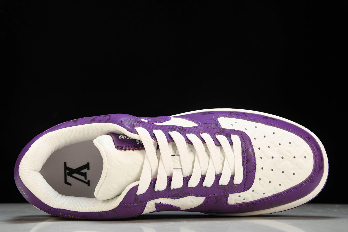 Louis Vuittоп x AF1 by Virgil Abloh 'Purple' (With Special Case)