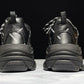 Triple S Sneaker "Allover Logo - Black"