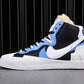 Sacai x Blzr Mid 'Black Blue'