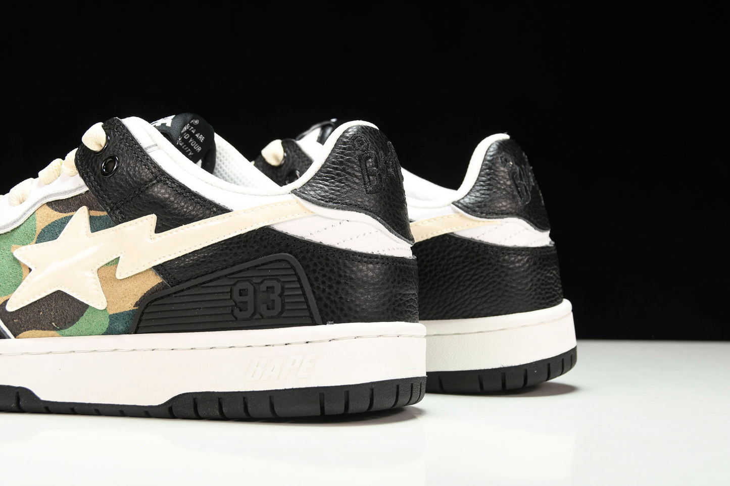 A Bathing Ape Bape SK8 Sta ‘Camo Black’