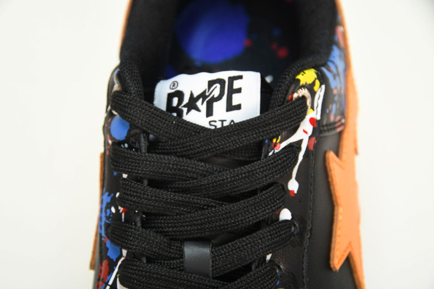 A Bathing Ape Bape Sta 'Paint Black'
