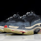 Triple S Sneaker "Black Red"