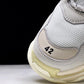 Triple S Sneaker "White Tan"