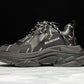 Triple S Sneaker "Allover Logo - Black"