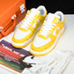 Louis Vuittоп x AF1 by Virgil Abloh 'Yellow' (With Special Case)