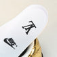Louis Vuittоп x AF1 by Virgil Abloh 'Metallic Gold' (With Special Case)