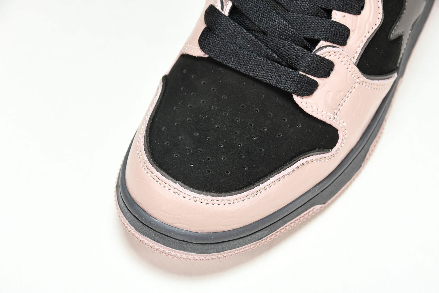 A Bathing Ape Bape SK8 Sta ‘Dirty Pink Black’