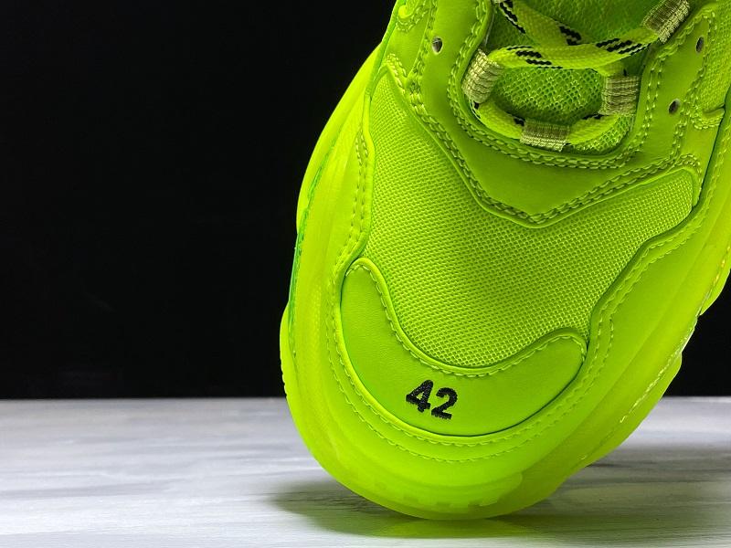 Triple S Sneaker "Fluo Yellow"