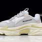 Triple S Sneaker "White Tan"