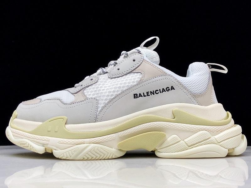 Triple S Sneaker "White Tan"