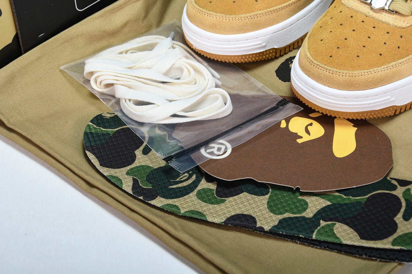 A Bathing Ape Bape Sta ‘Beige Seude'