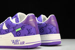 Louis Vuittоп x AF1 by Virgil Abloh 'Purple White'