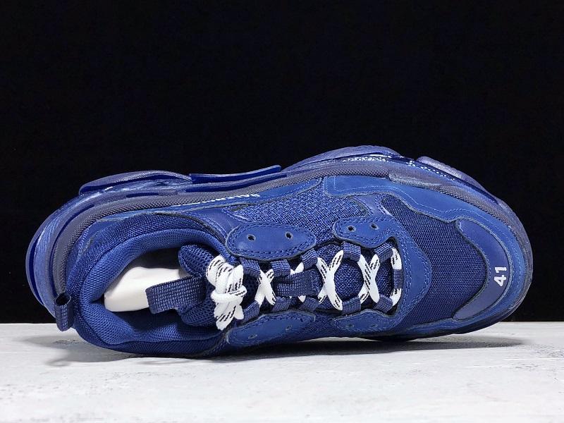 Triple S Sneaker "Navy Clear Sole"