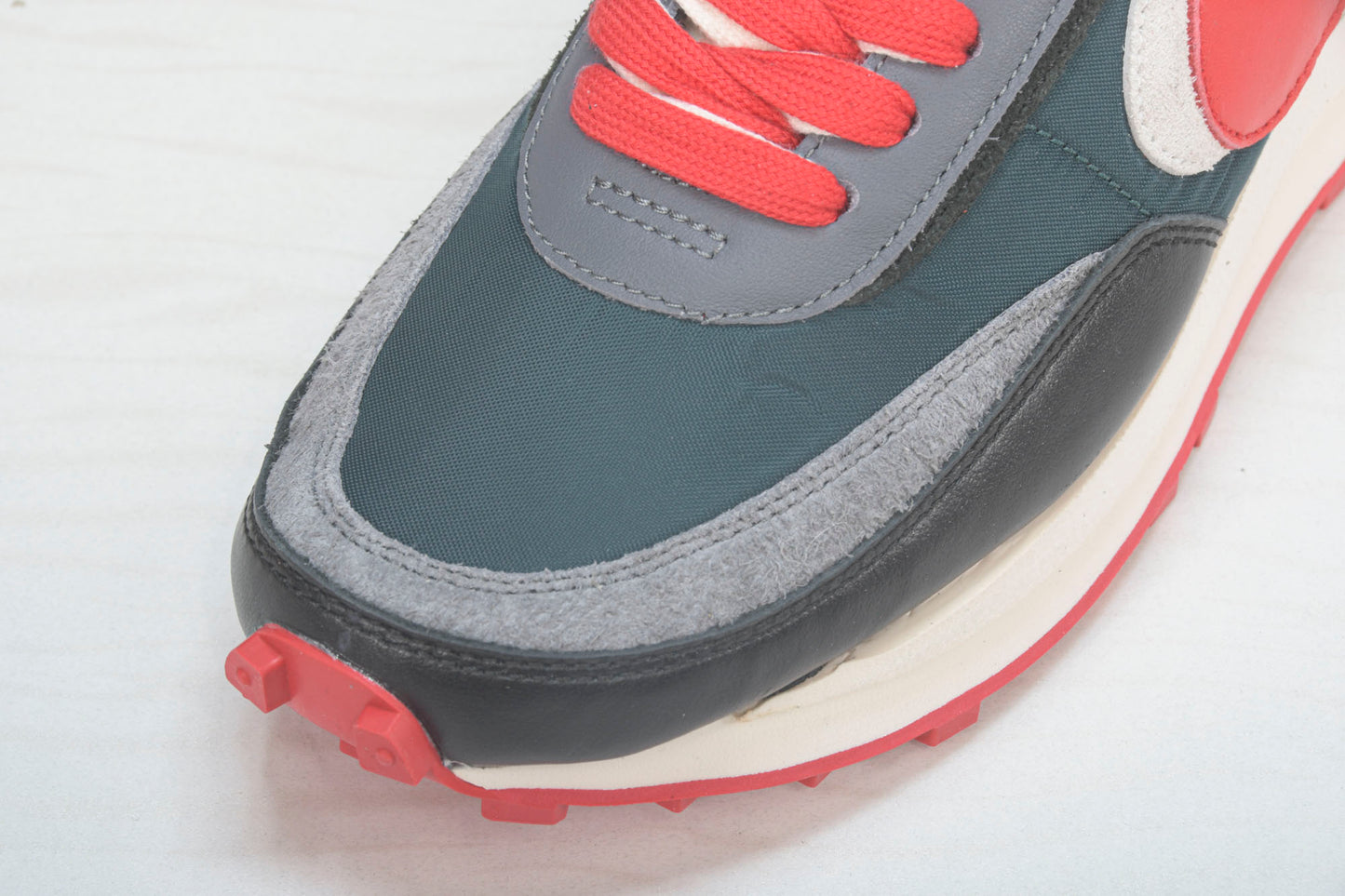 Sacai x Undercover x LD Waffle 'Midnight Spruce University Red'
