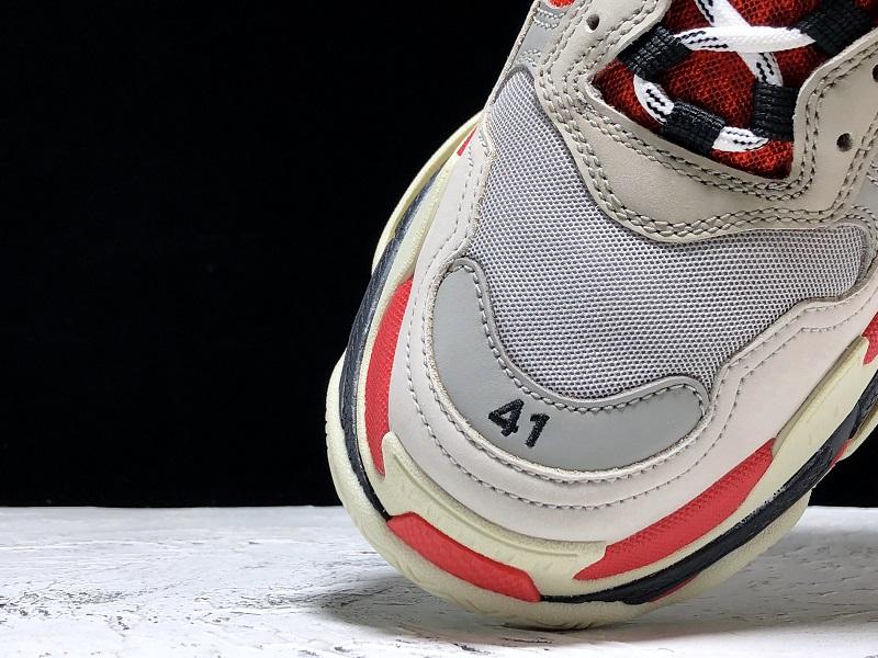Triple S Sneaker "Grey Red"