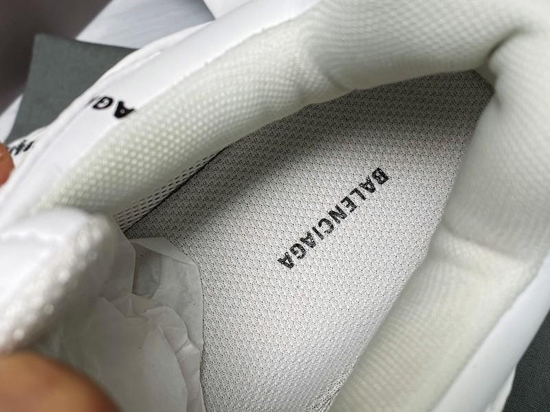 Triple S Sneaker "Allover Logo - White"