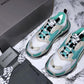Triple S Sneaker "White Green"