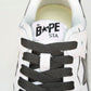 A Bathing Ape Bape SK8 Sta ‘White Silver’