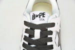 A Bathing Ape Bape SK8 Sta ‘White Silver’