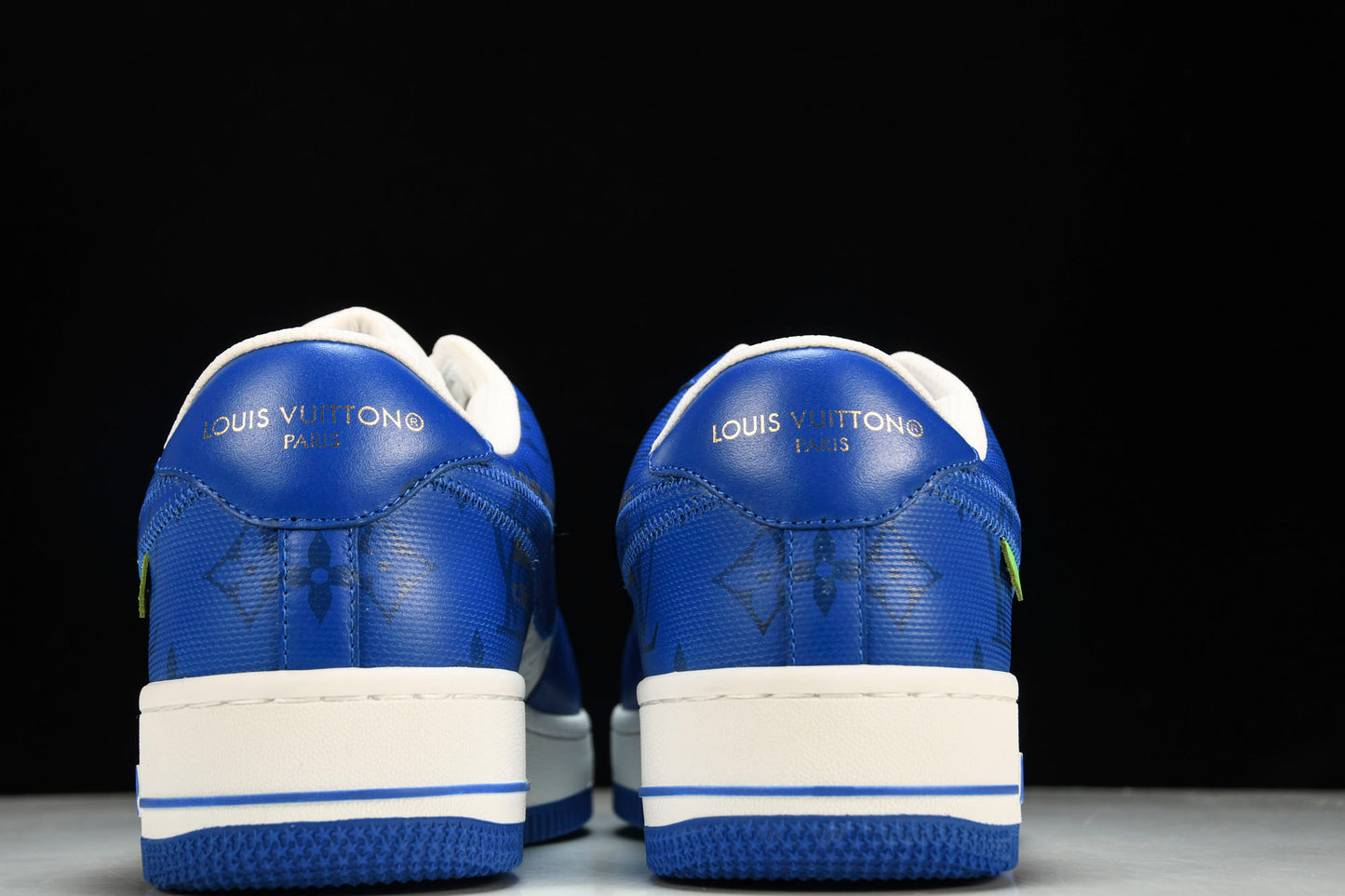 Louis Vuittоп x AF1 by Virgil Abloh 'White Blue' (With Special Case)