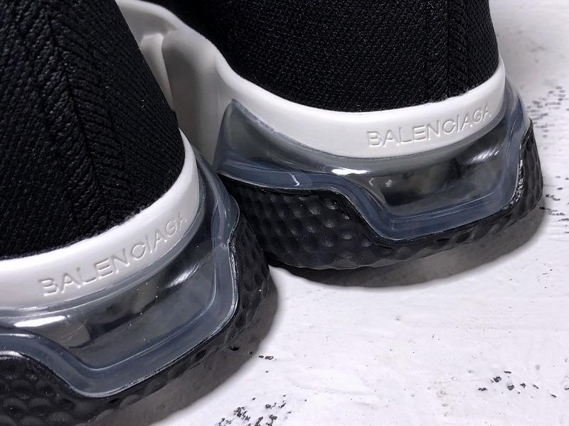 Speed Trainers “Black Clear Sole”