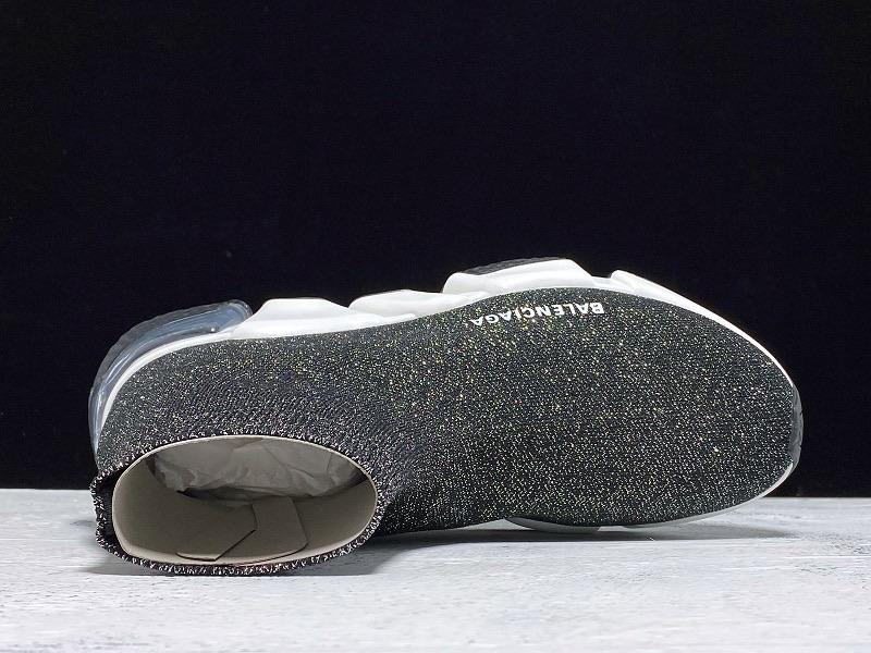 Speed Trainers “Dark Grey Glitter Clear Sole”