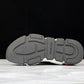 Speed Trainers “Black White Red Clear Sole”