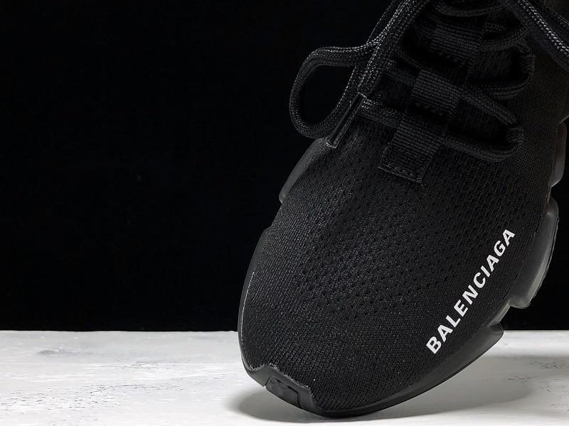Speed Trainers “Triple Black Lace Up”