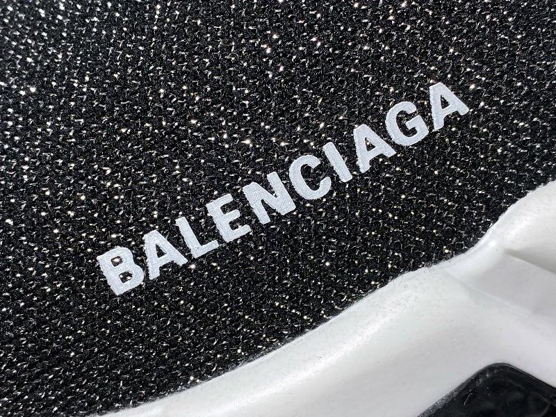Speed Trainers “Dark Grey Glitter Clear Sole”