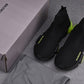 Speed Trainers “Black Yellow Fluo Clear Sole”