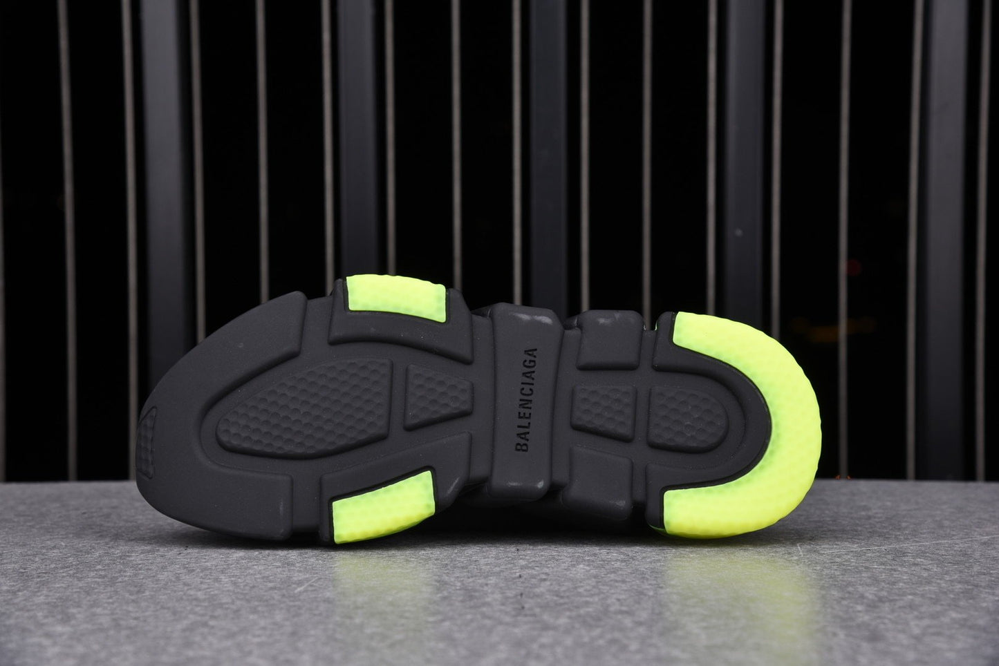 Speed Trainers “Black Yellow Fluo Clear Sole”