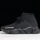 Speed Trainers “Triple Black Lace Up”