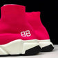 Speed Trainers Mid “Rose Fluo”