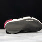 Speed Trainers “Black White Red Clear Sole”