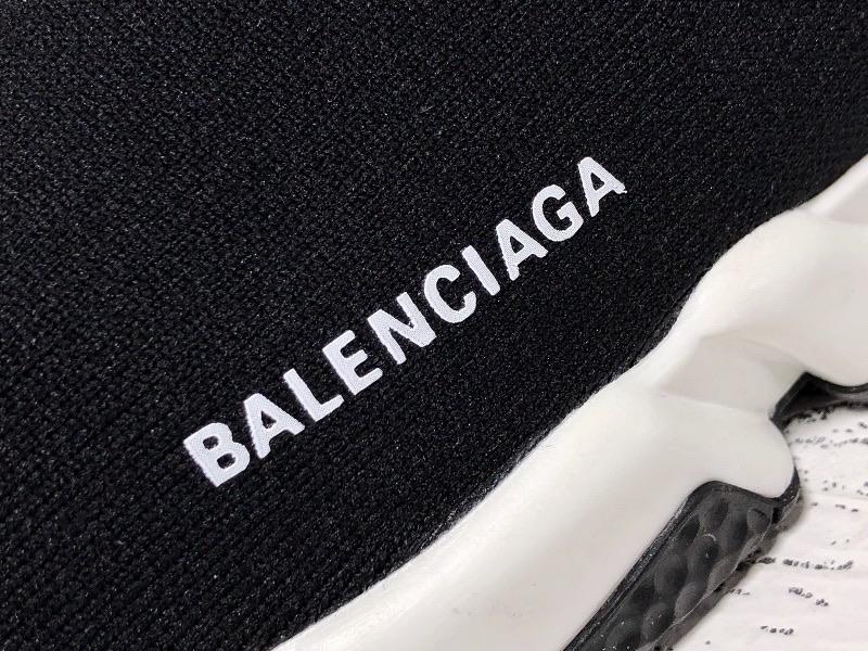 Speed Trainers “Black Clear Sole”