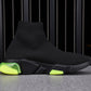 Speed Trainers “Black Yellow Fluo Clear Sole”