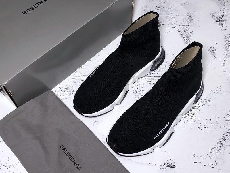 Speed Trainers “Black Clear Sole”